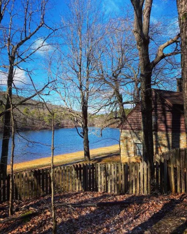 Lake Bathhouse Hanging Rock State Park