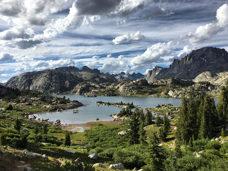 Island Lake | Wind River Mountain Range | Pinedale, Wyoming, USA Island Lake | Wind River Mountain Range | Pinedale, Wyoming, USA